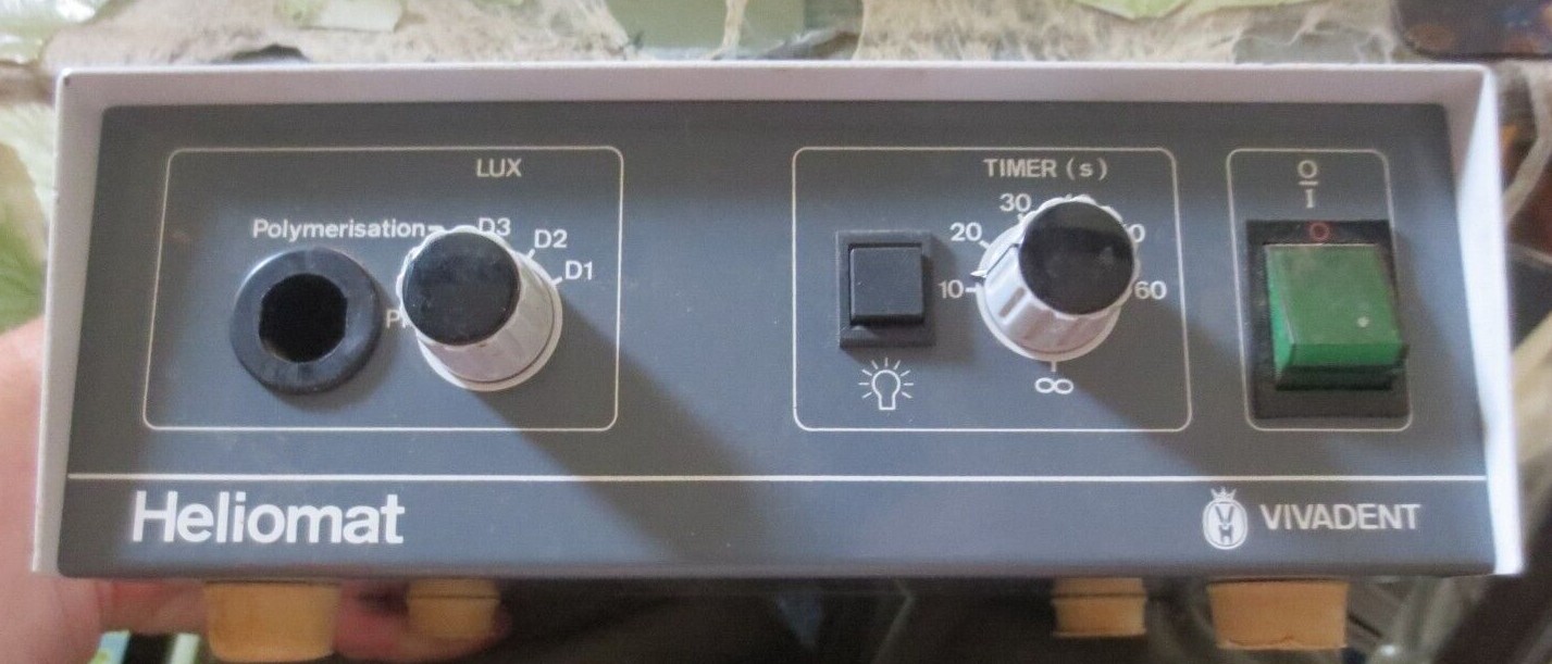 heliomat vivadent generator with light working dental equipment h10 made austria