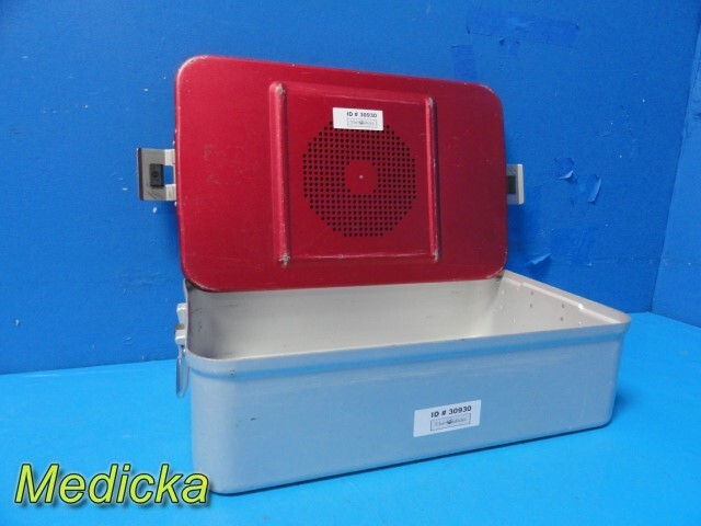 Aesculap DBP Sterilization Container W/ Lid 17.5″ x 10.75″ x 4.75″ ~ 30930