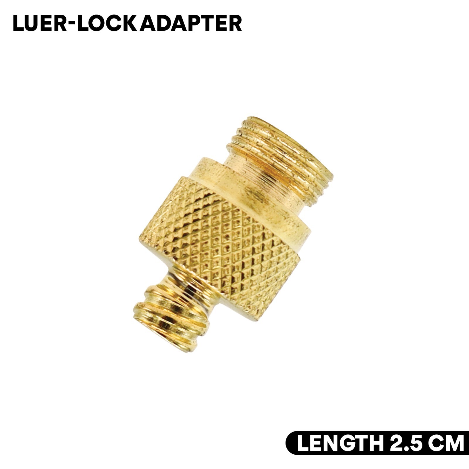 Liposuction Luer Lock Mount/Adapter Overall Length 2.5 cm Plastic Surgery Tool