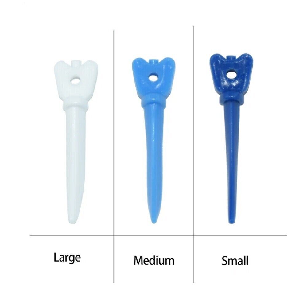 40 Pcs Dental Matrix System Tulwar Sectional Wedges Plastic Diastema Wedge Refil