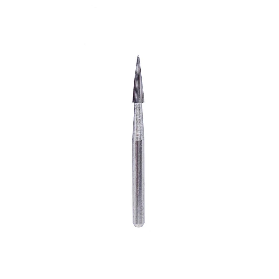 5 Pcs Dental Tungsten Carbide Bur Trimming&Finishing Safe End Taper FG ET6/ET9