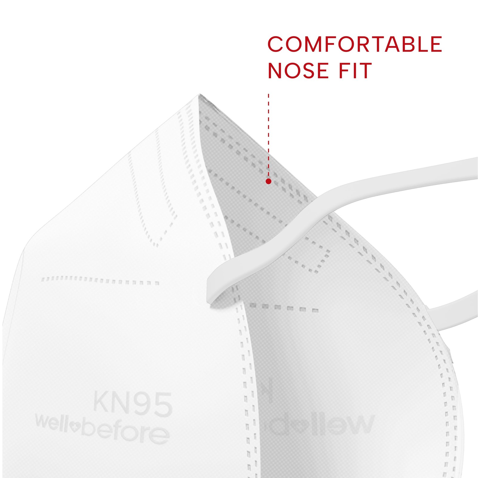 KN95 Disposable | Individually Wrapped 5-layer Protection with Adjustable Hea…