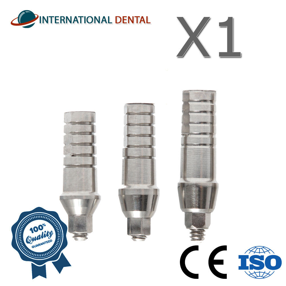 Straight Adapter Head Slim Platform With Shoulder 3.0mm, Dental Fixture