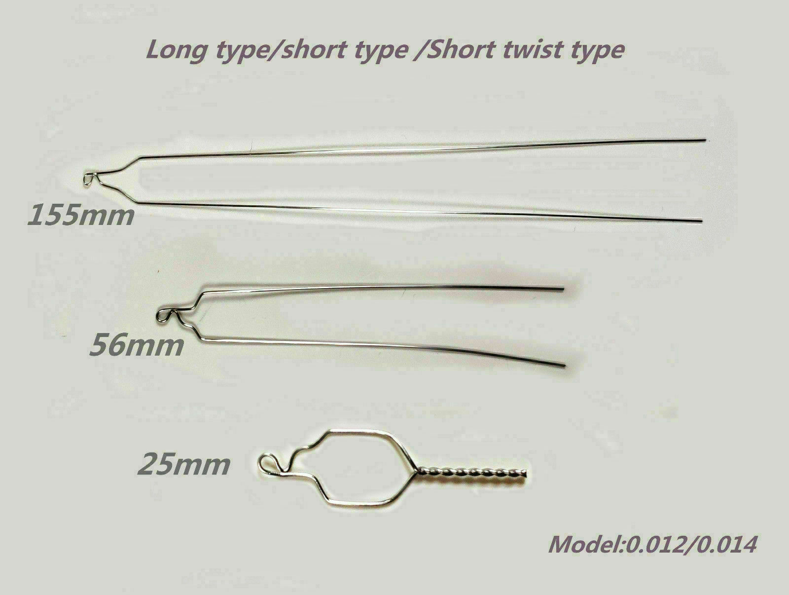100x Long/Short /Twisted Dental Orthodontic Bracket Kobayashi Ties Ligature Wire