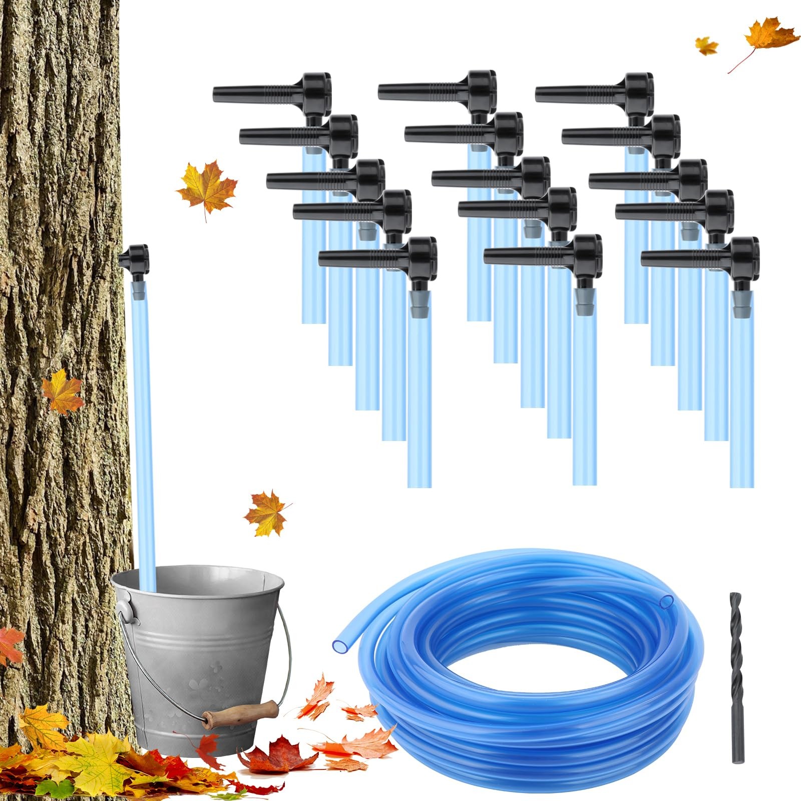 Maple Syrup Tapping Kit, Upgrade Taps Set Include 15 Count (Pack of 1)