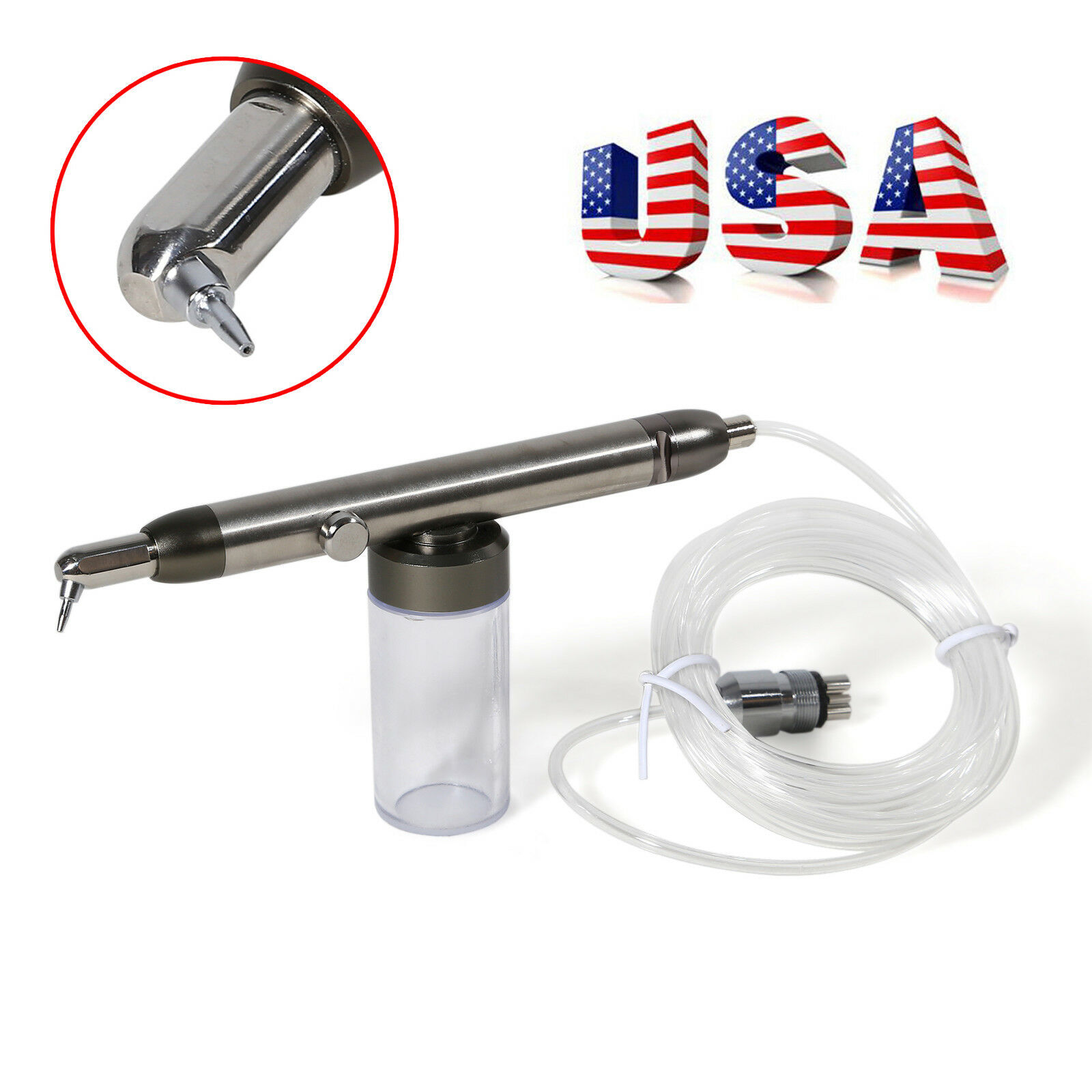 Dental Aluminum Micro blaster Air Abrasion Polish Microetcher Sandblaster OR