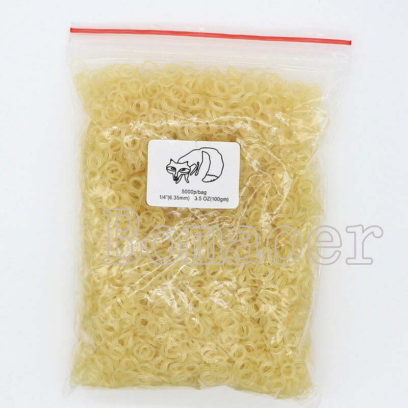 5×Dental Orthodontic Rubber Rings Elastic band Fox (Force 3.5,1/4» ) 5000/bag