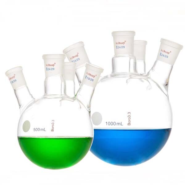 Round Bottom Evaporating Flask 5ml-1000ml Boiling Flasks with Standard Joints