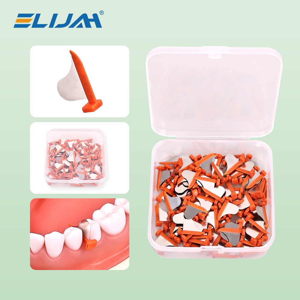 100pcs/box Dental Prime Teeth Interproximal Plastic Wedge Knife with Protection