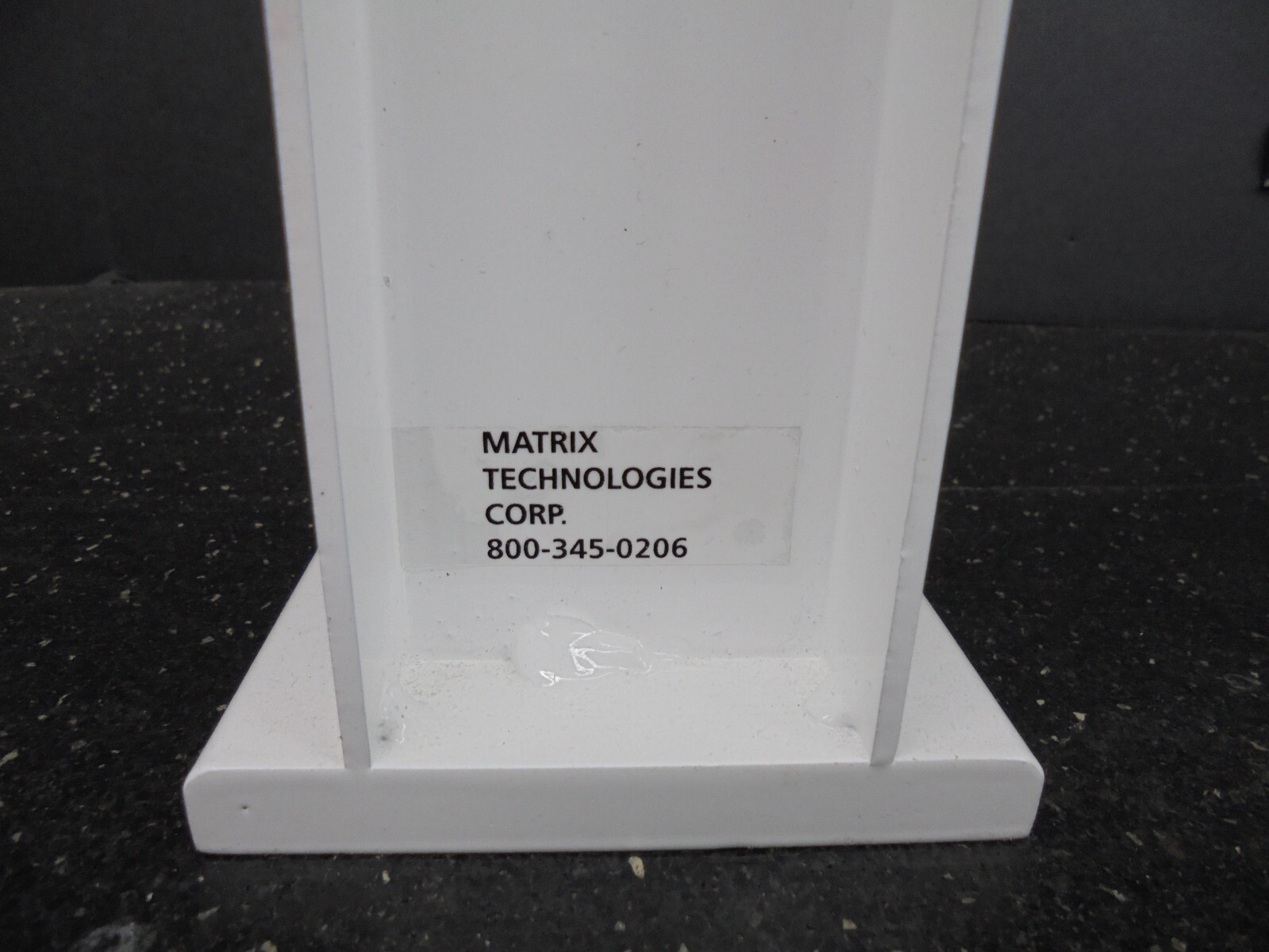 MATRIX Technologies 800-345-0206 Hand Held Metal Pipette Stand White