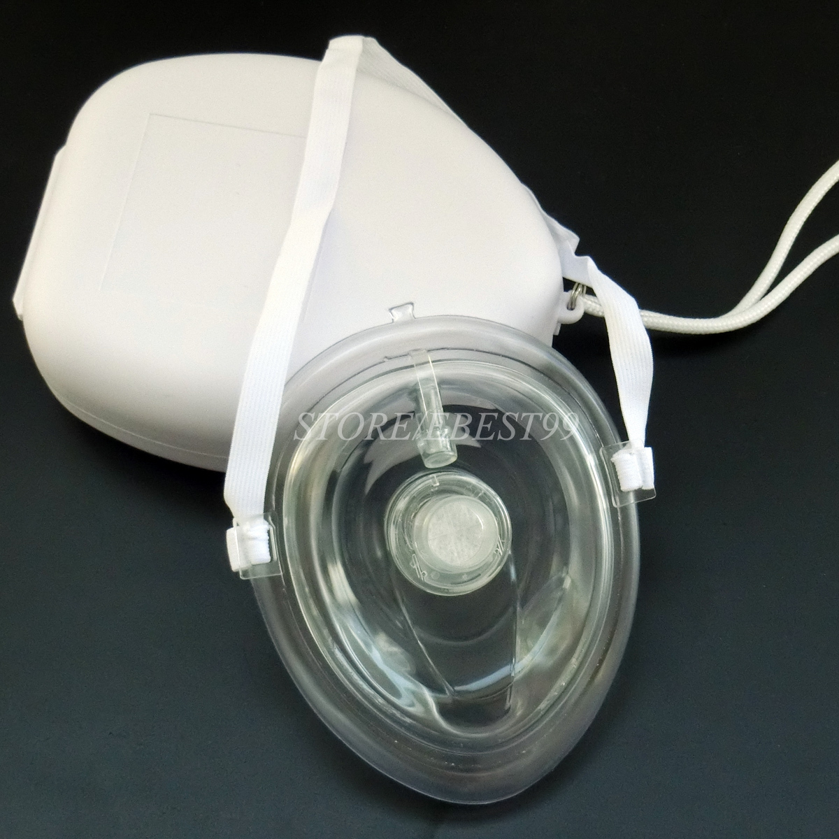 1 pcs Pocket CPR face shield AED First Aid Traning One Way Valve cpr kit
