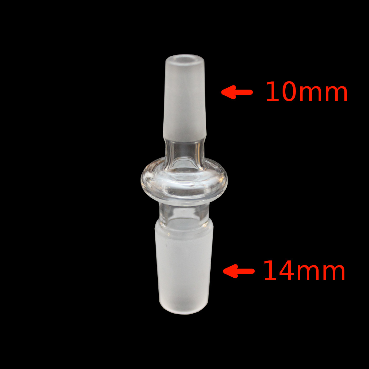 17 Piece Assorted Bulk Glass Adapters (18mm, 14mm, 10mm) (Male And Female)