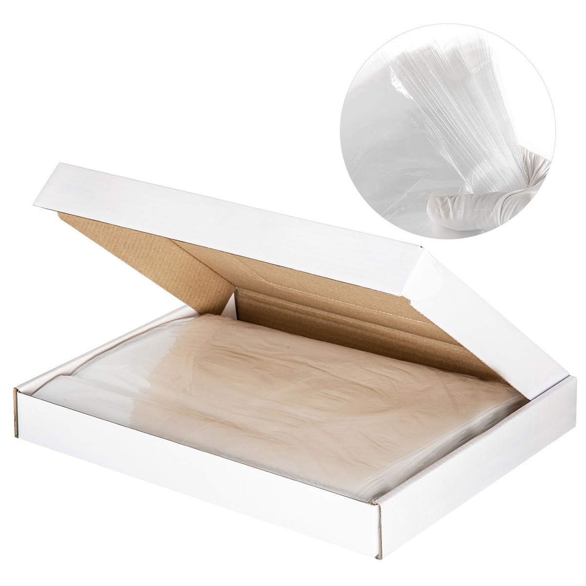 Dental Disposable Full Chair Sleeves Protective Cover Clear Plastic 29″x80″125Pc