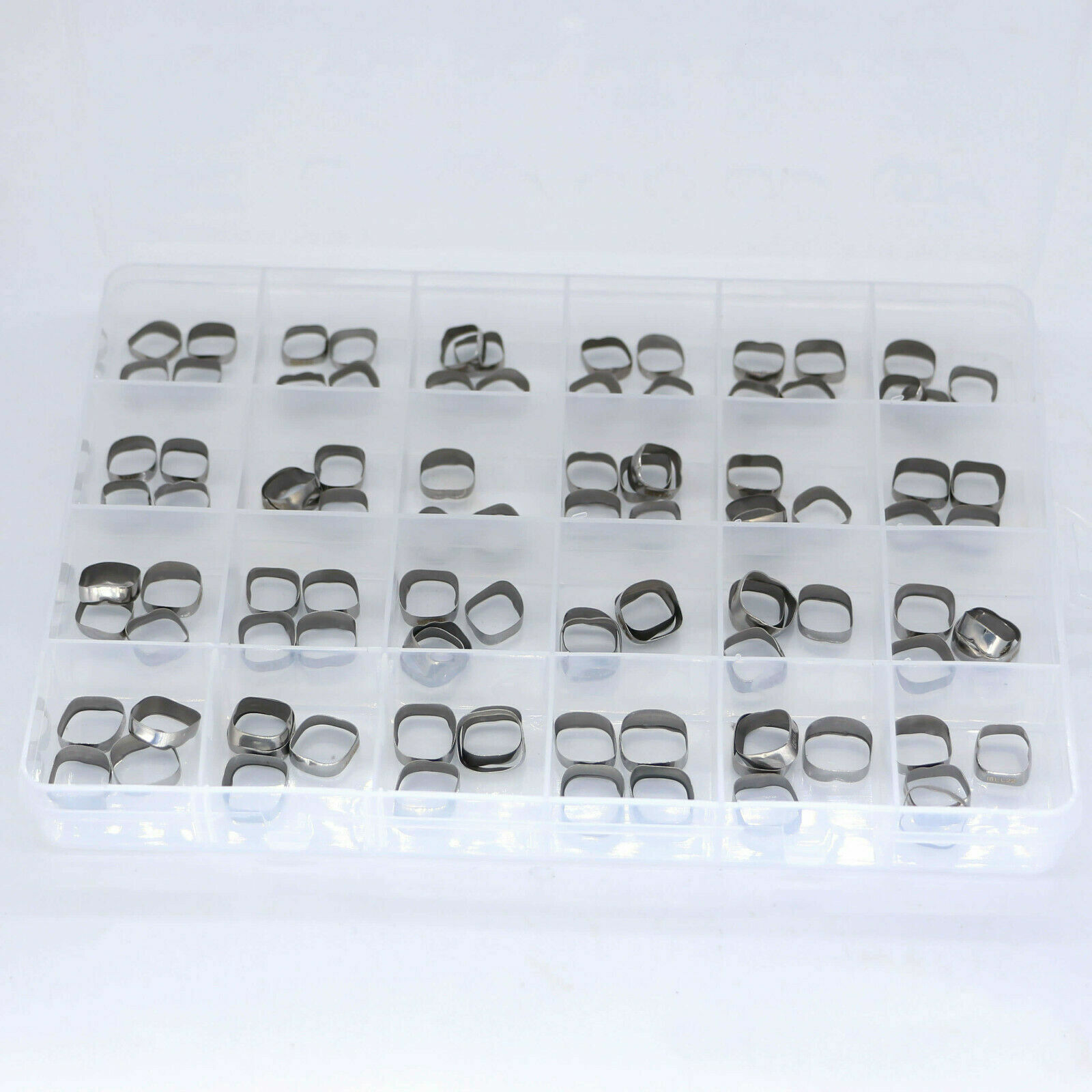 Dental orthodontic 1st molar plain bands Dentaurum Size96 pcs 24 kits (4pc/kit)