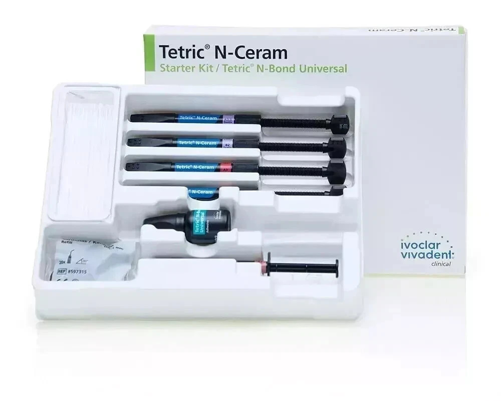Ivoclar Tetric N Ceram Starter Kit Nano Hybrid Composite Material FreESHIPPING
