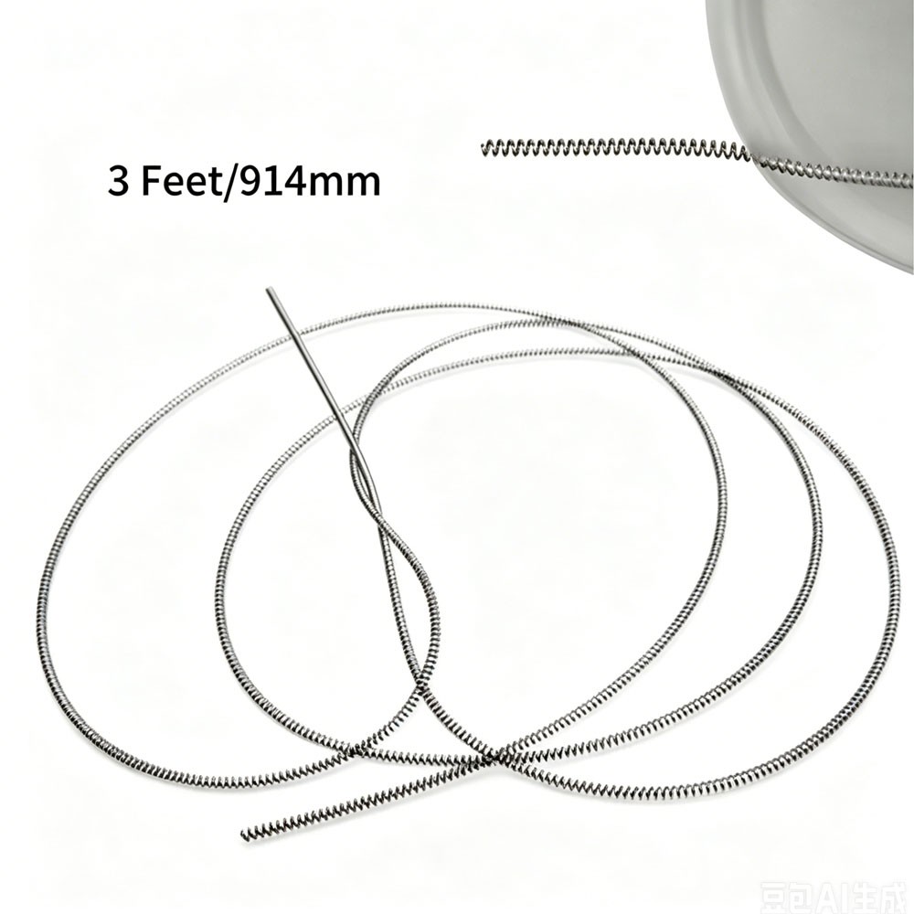 Dental Orthodontic Niti Open Coil Spring Spool Dia.008/010/012/014 3 Feet/914mm