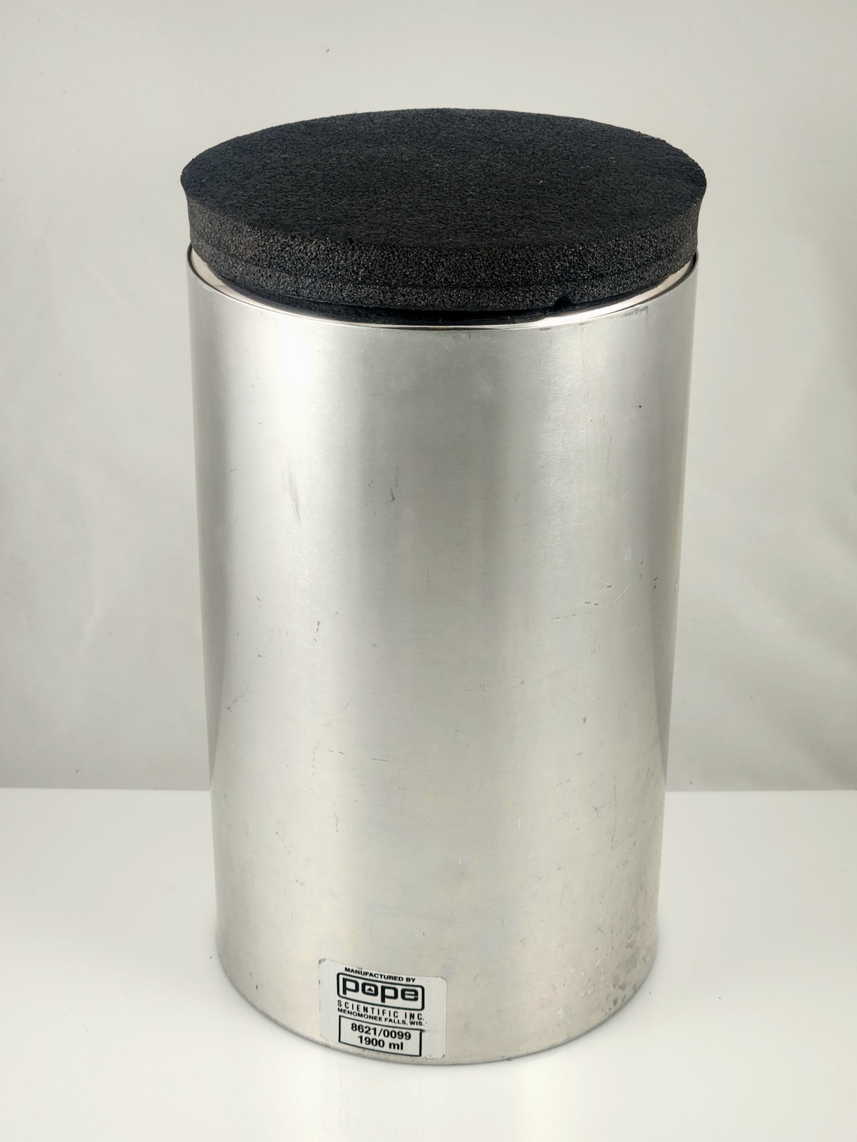 Pope Scientific Wide Mouth Cylindrical Dewar Flask 1900mL 86210099