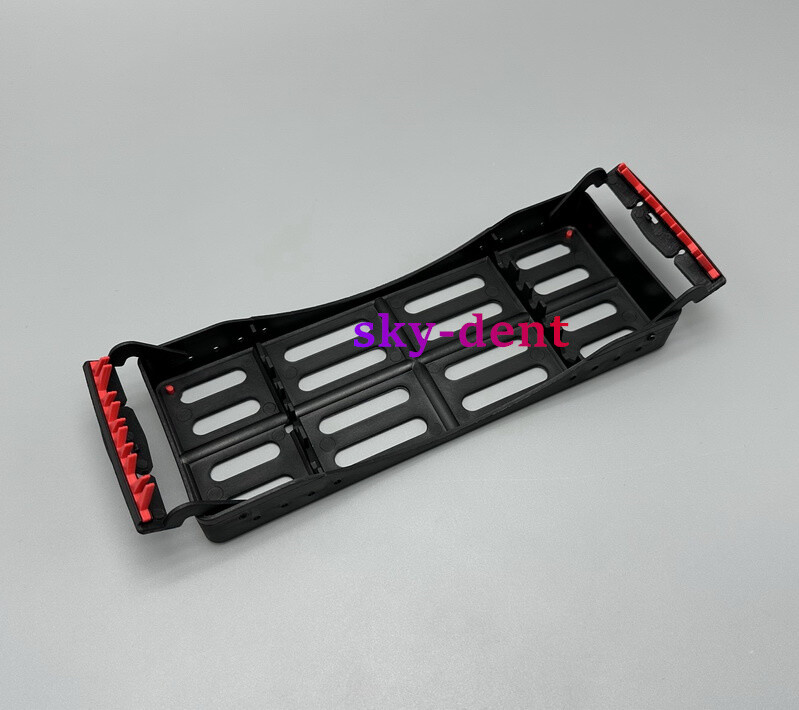 Plastic Dental Autoclave Sterilization Cassette Rack Box Tray For 5 Instruments