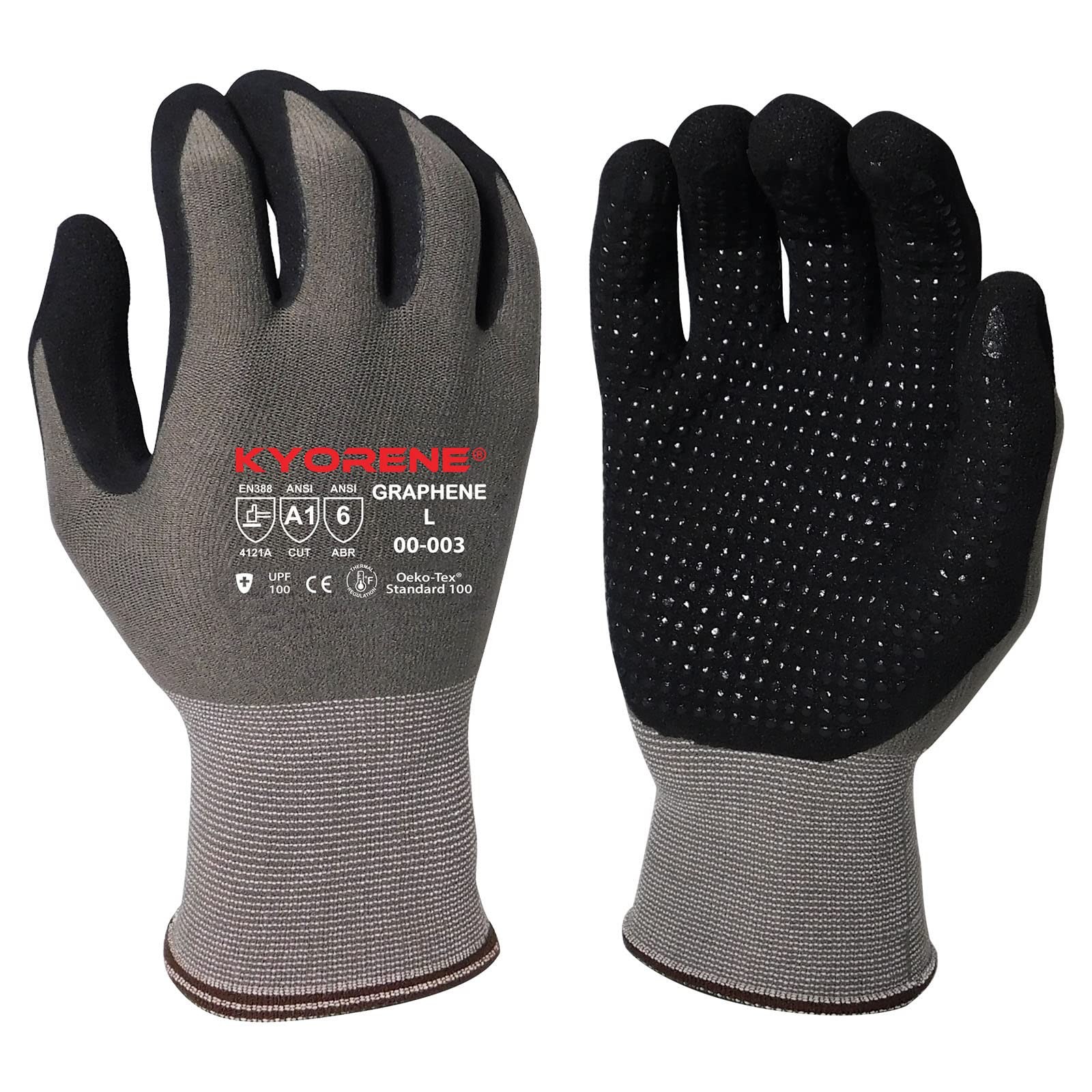 Armor Guys Kyorene Protective Work Gloves Micro Foam Nitrile Palm Gloves Added