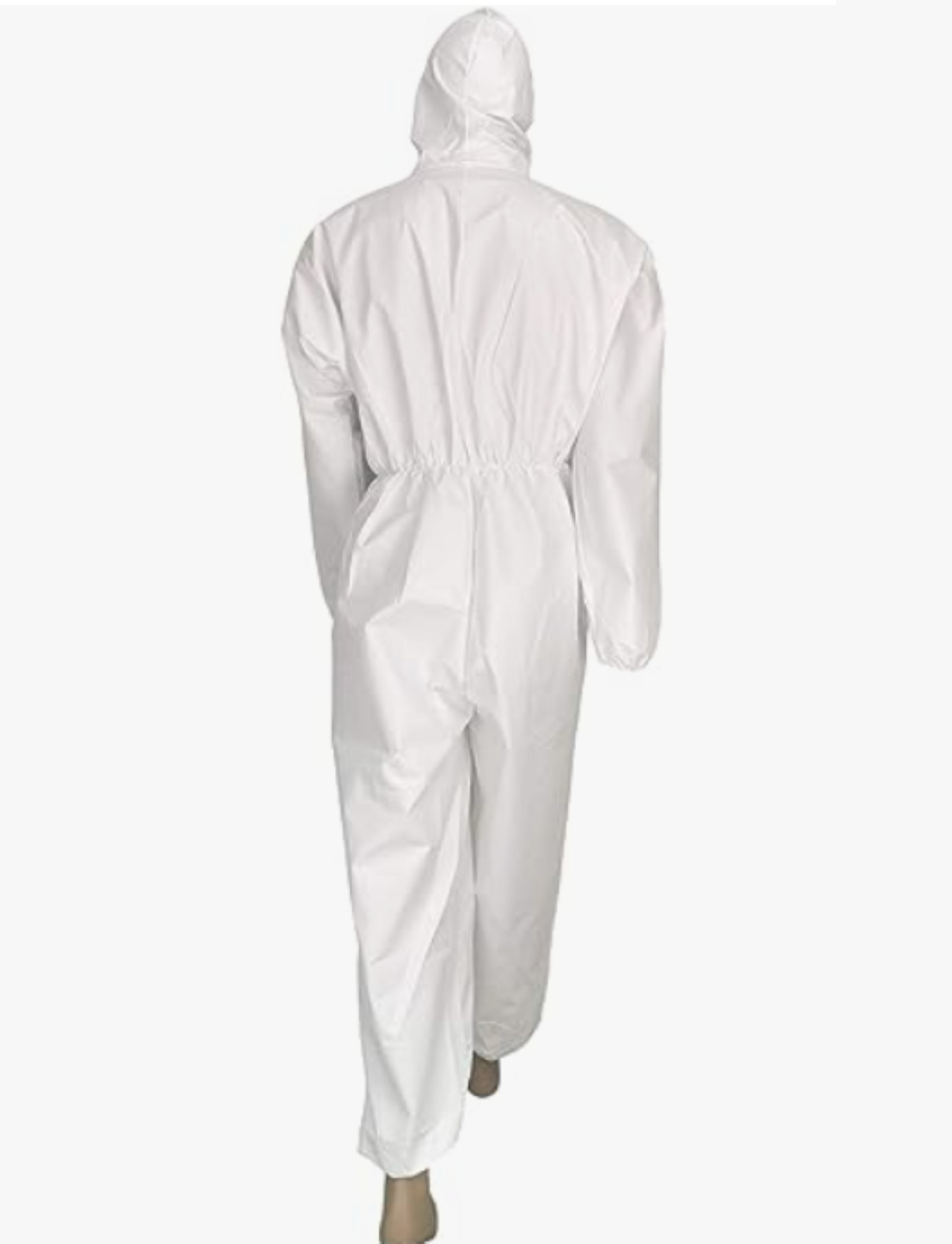 Disposable Isolation Coveralls Light-weight breathable Water Poof with Hood- 2XL