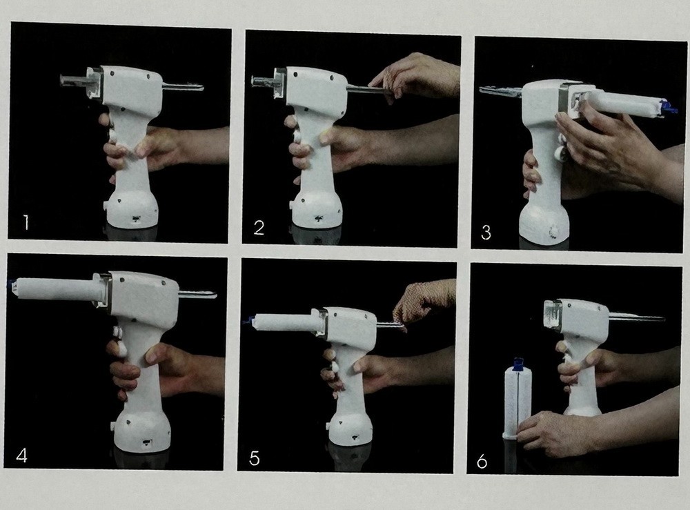 Dental Automatic Impression Dispenser Mixing Electric Electric Dispensing Gun