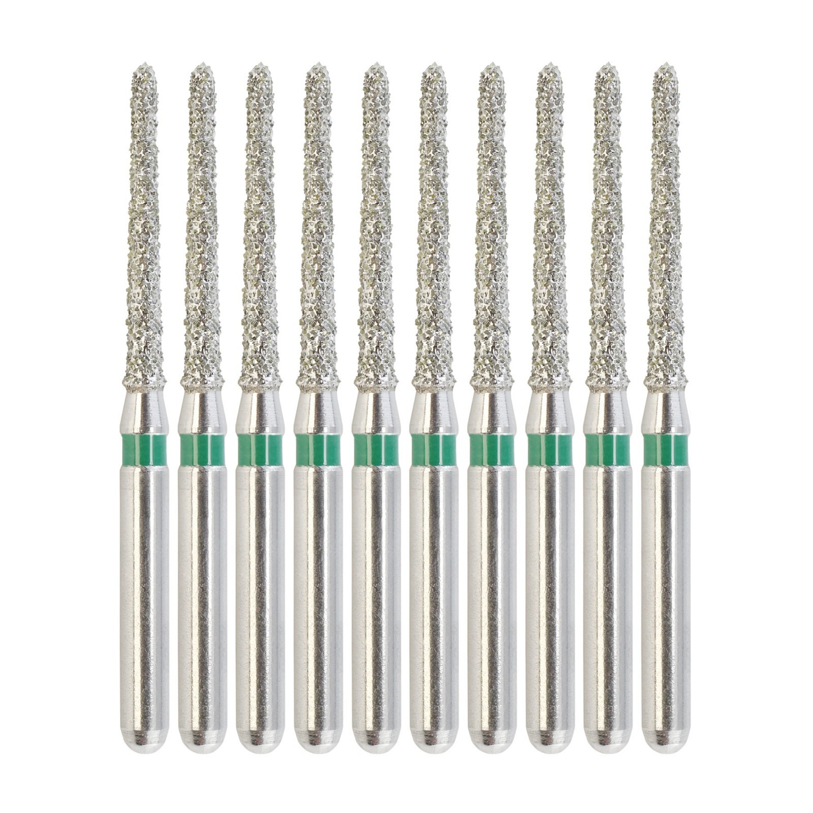 Dental Diamond Burs FG Round End Taper Diamonds Bur High Speed Coarse 850/012C