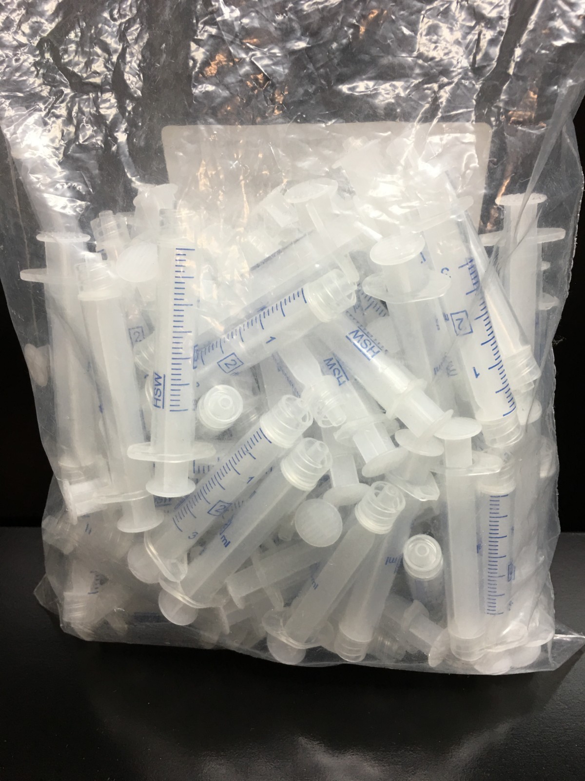 NORM-JECT REF 8300020454 Plastic Syringes Luer Lock 2mL (3mL) HSW