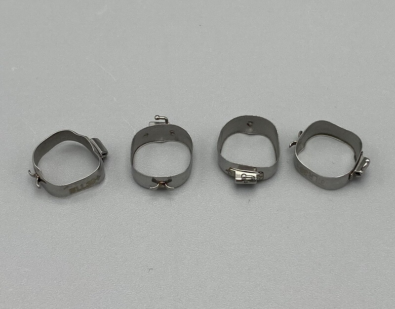 Dental Orthodontic 1st Plain Molar Bands #29-44+ Buccal Tubes Cleats Roth 022