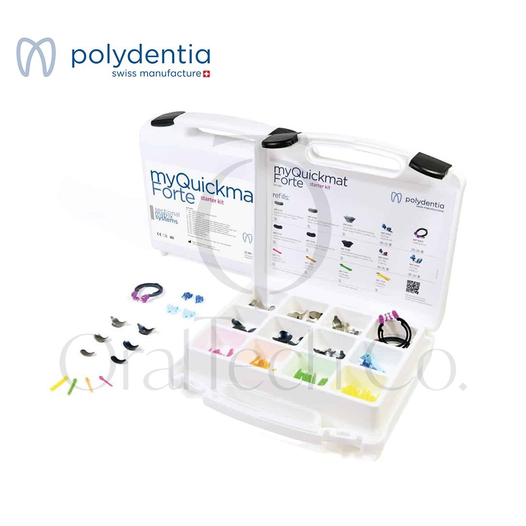 Polydentia myQuickmat forte Starter Kit 6883 Sectional matrix system
