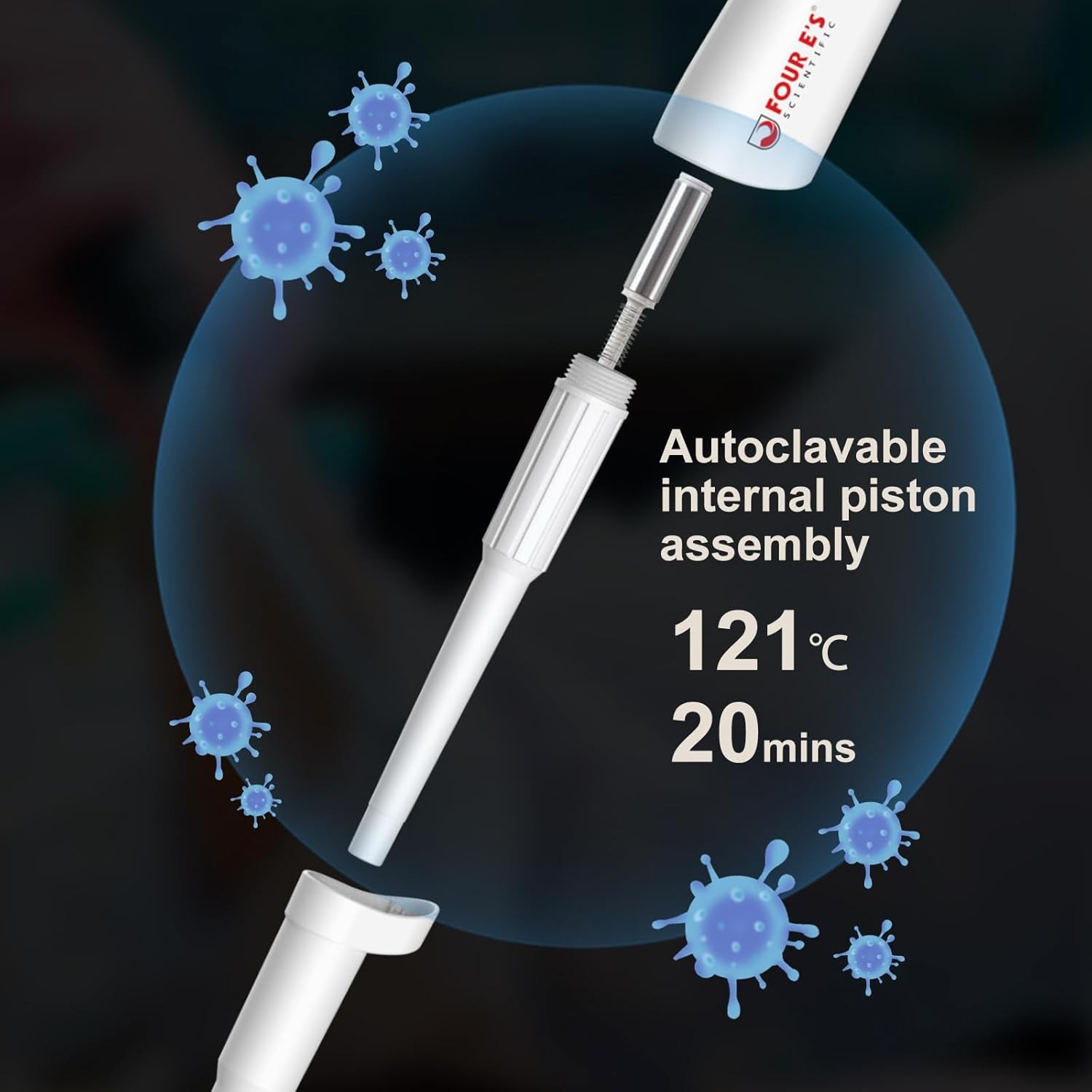 0.1-1ml Single Channel Pipettor Adjustable Micropipette Lab High Precision