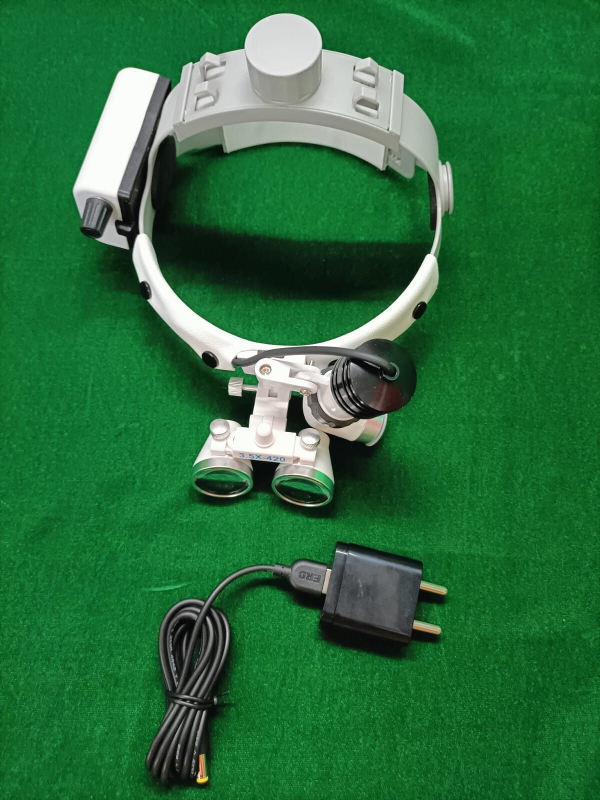 Laparoscopic Wireless Dental Surgical Headlight 3.5X Loupe LED Light Headlamp