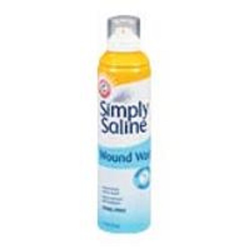 Church & Dwight Simply Sterile Wound Wash Saline »7.1 Oz, 210cc, Single Can»