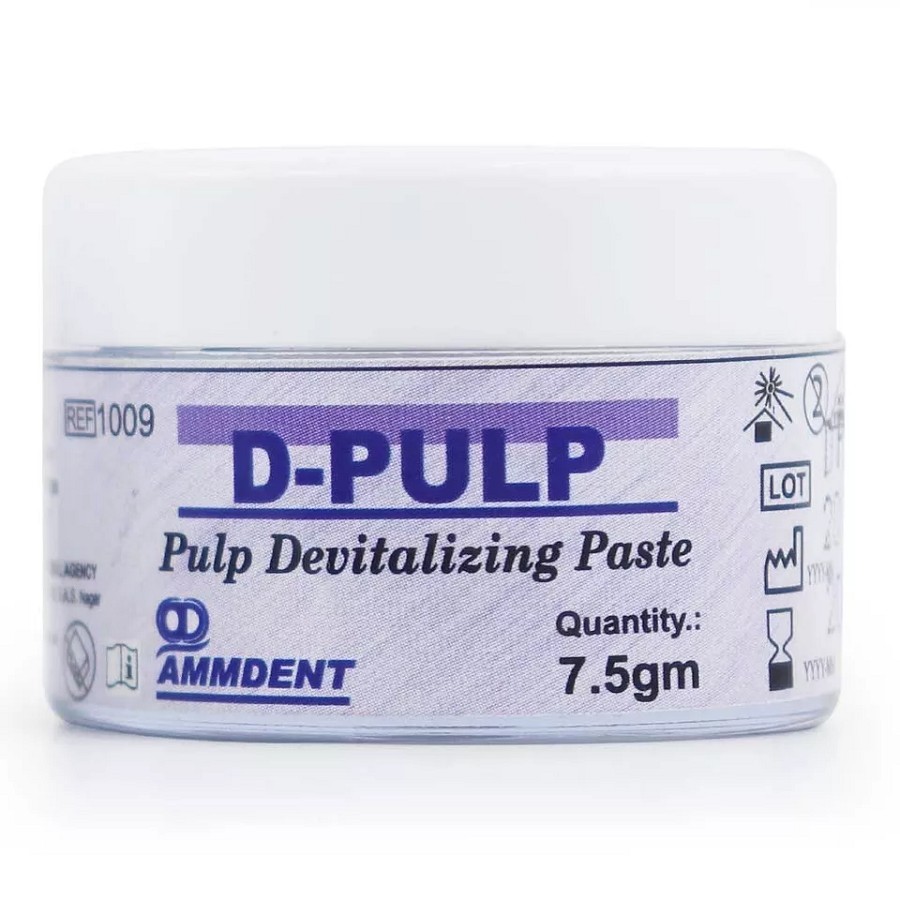 Dental D-Pulp Pulp Devitalising Paste Dental Use by Ammdent