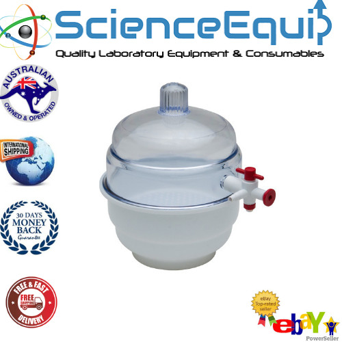Desiccator Plain Dessicator 200mm Fully Autoclavable PolyLab – 1 Each