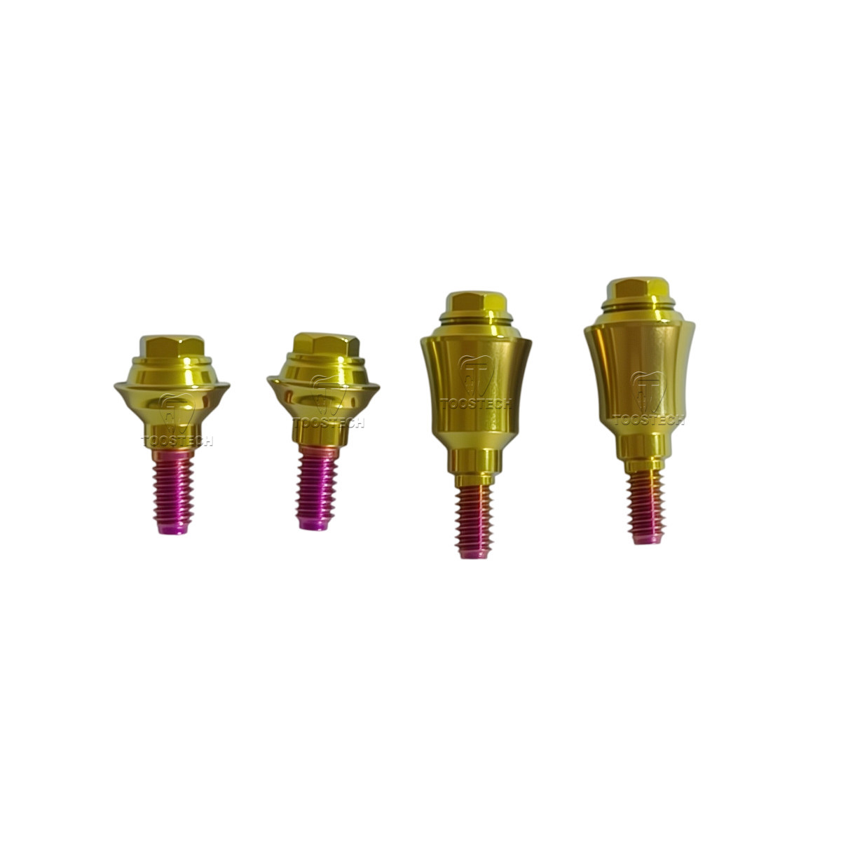 Multi unit straight abutment fits to MIS Seven Internal Hexagon Connection