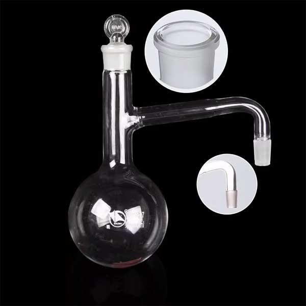 Lab Supply Distillation Flask 100ml-1000ml Borosilicate with Arm Glassware CA