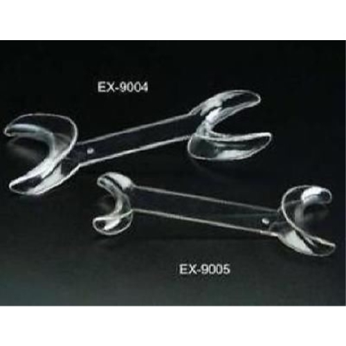 PLASDENT EXTND DOUBLE ENDED CHEEK RETRACTORS SMALL CLEAR AUTOCLAVABLE 2/PK