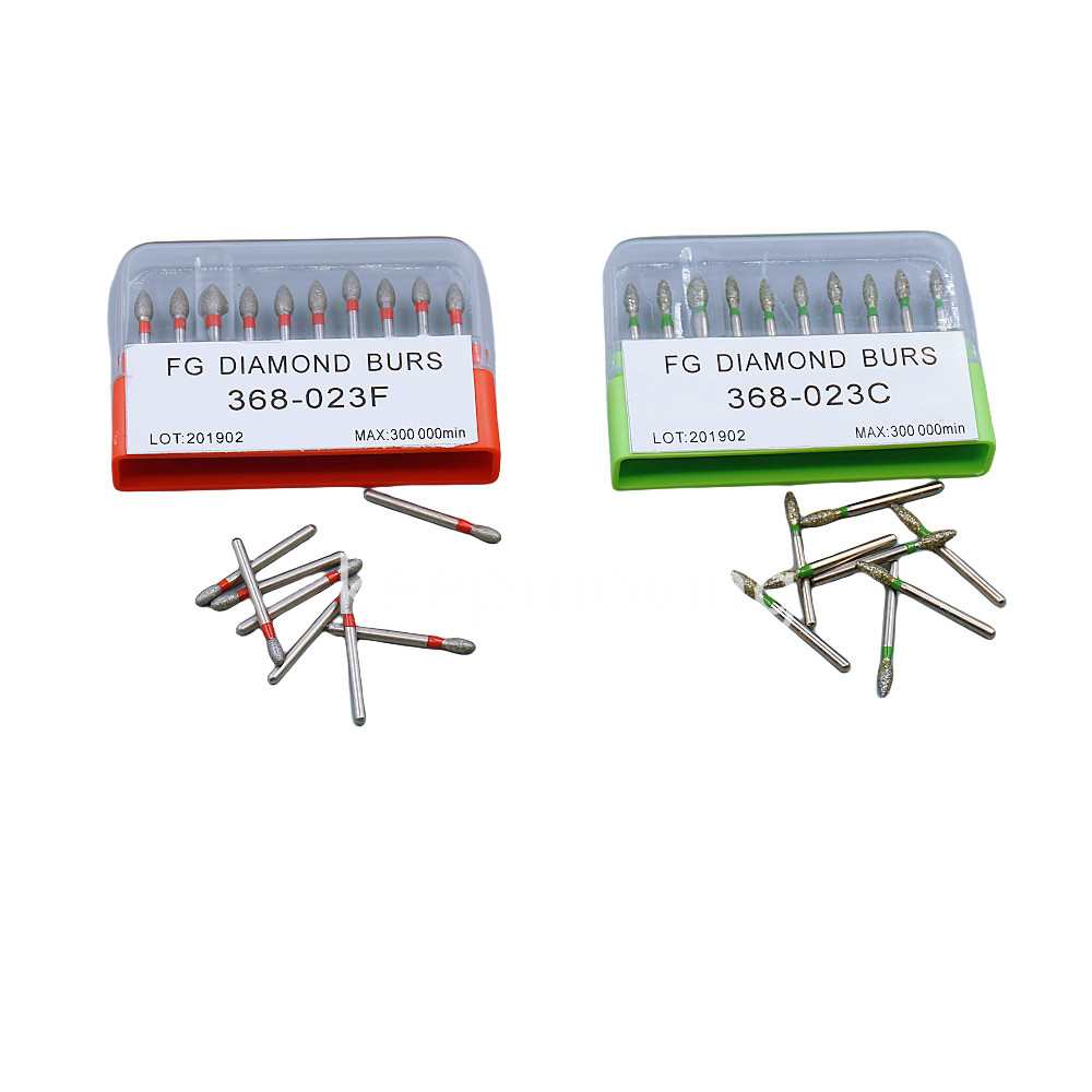 30 Burs Dental SUPER Multi-Use Endodontic Diamond Bur Football 368/023C Coarse