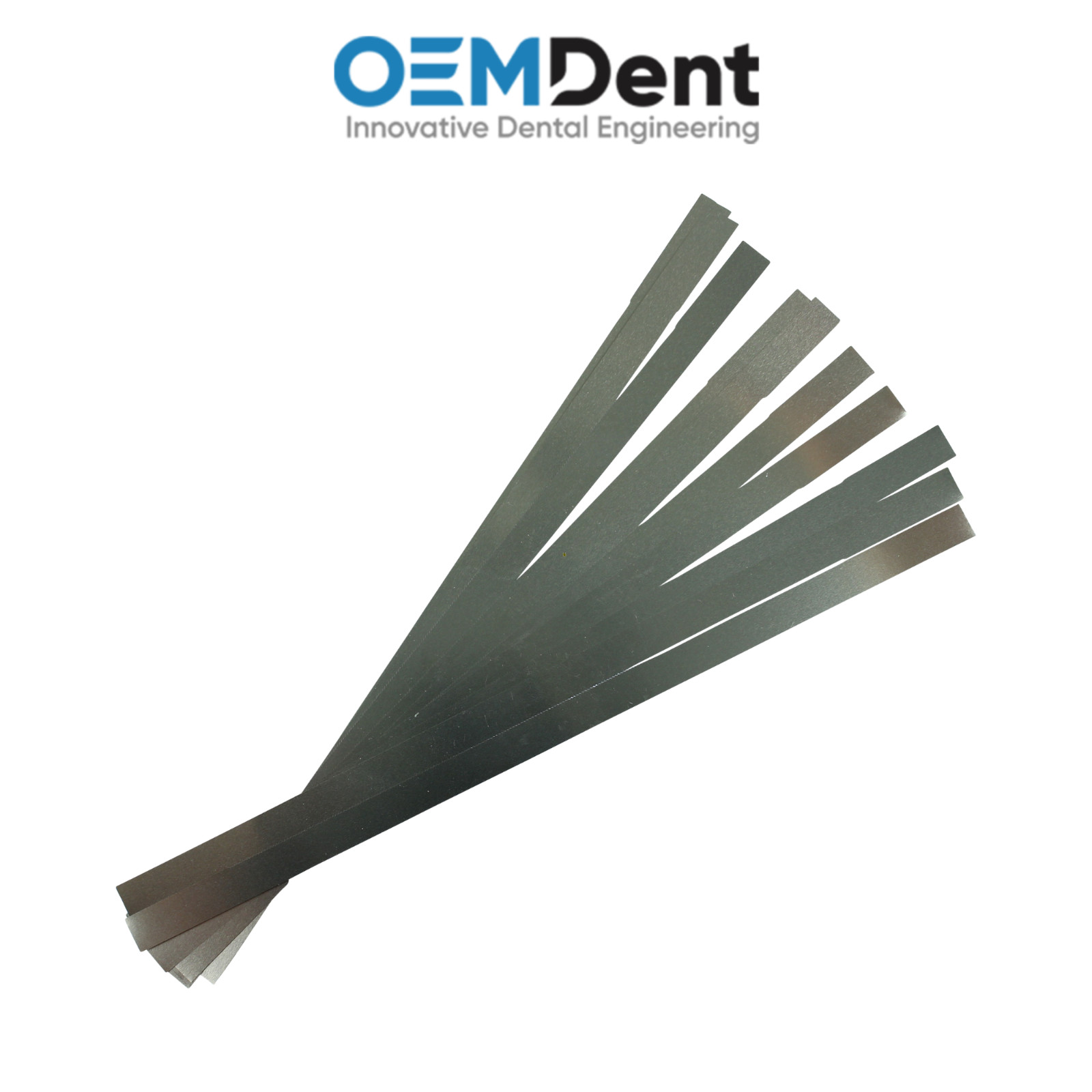 10pcs MDT Finishing Strips Serrated Saw One Sided L150mm Shaping Polishing