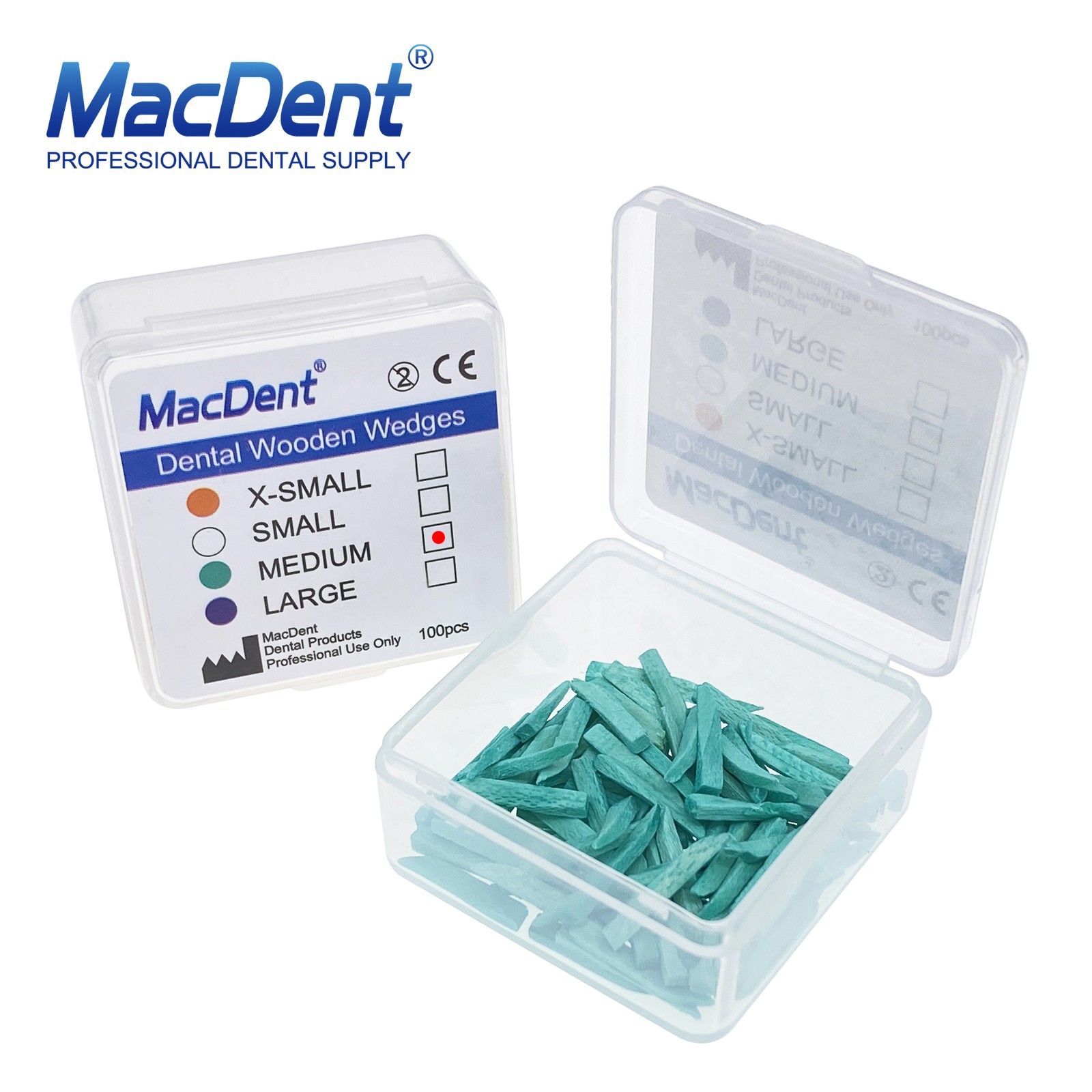 Dental Wooden Wedges Interdental Restoration Contoured Wood Matrices Wedge