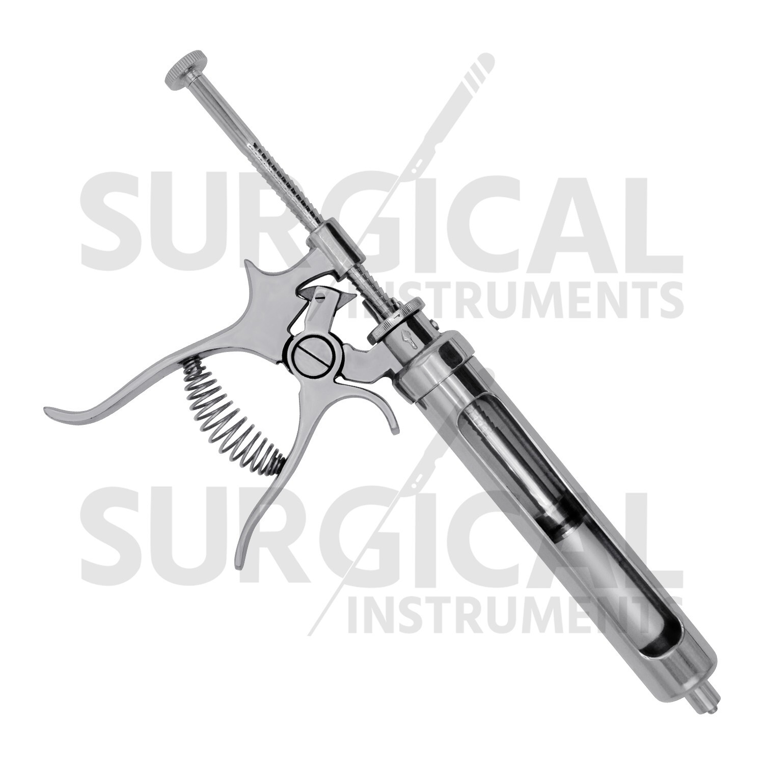 30cc Hauptner Dosing Syringe Veterinary Ranch Farm Livestock Stainless German Gr