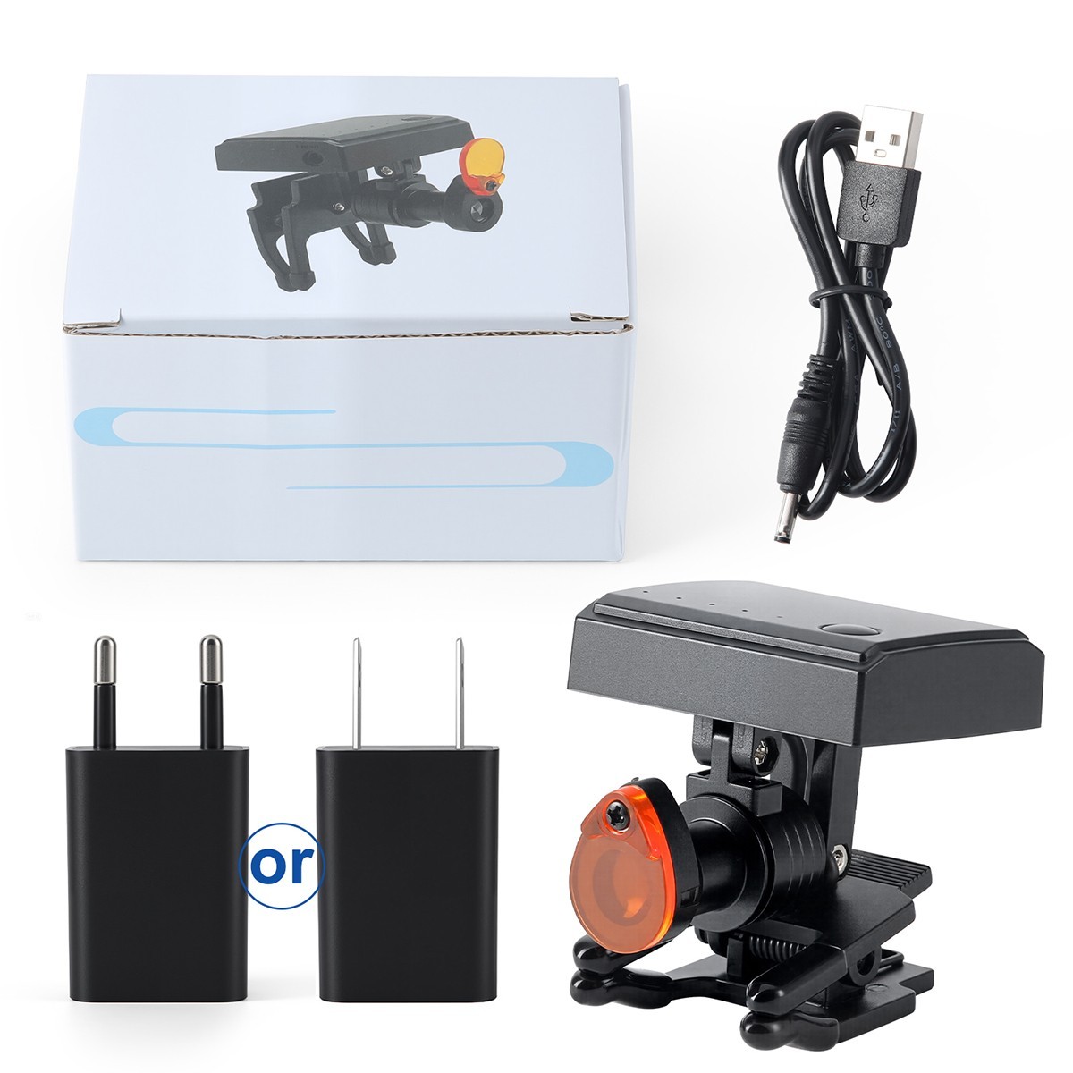 Wireless 5W Dental LED Headlight with Optical Filter for Binocular Loupes