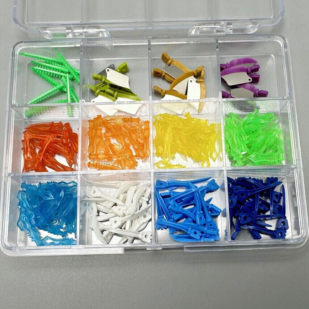3 Kit Interdental Wedges Kit Sectional Adaptive/Tulwar/Diamond/Matrix Blade Type