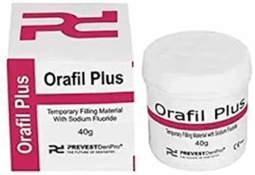 ORAFIL PLUS Temporary Filling Matrial 40 GM Jar Free and Fast Shipping Worldwide
