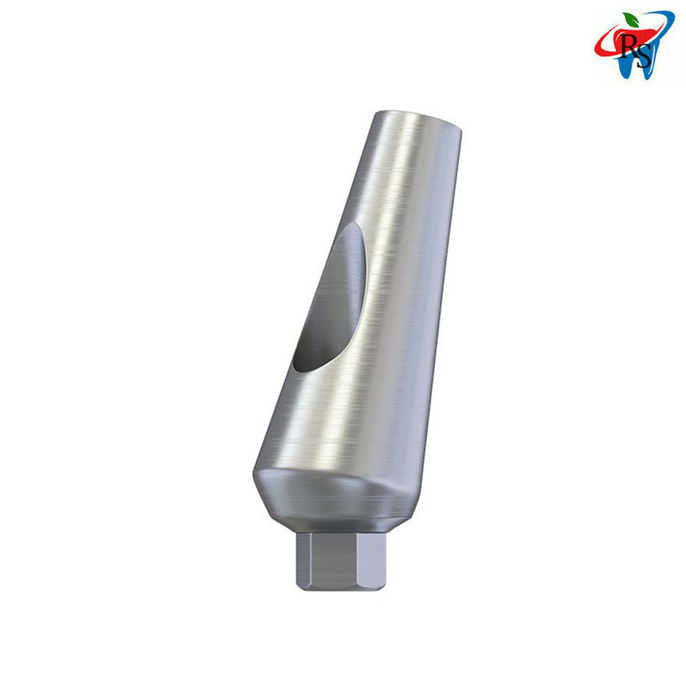5pcs Prosthetic Angulated Abutment 15° NP Internal Hex 2.0 Titanium Dental Lab