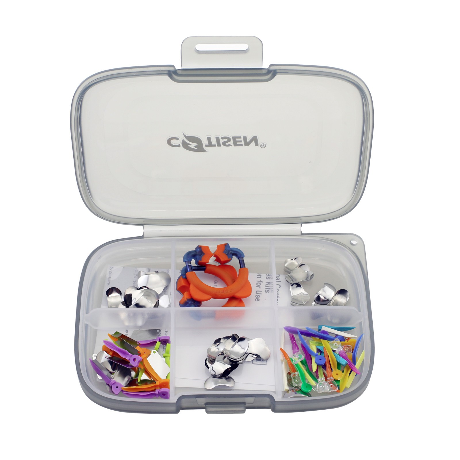 Dental Sectional Matrix System Matrices Band NiTi Clamping Ring Wedge Guards Kit