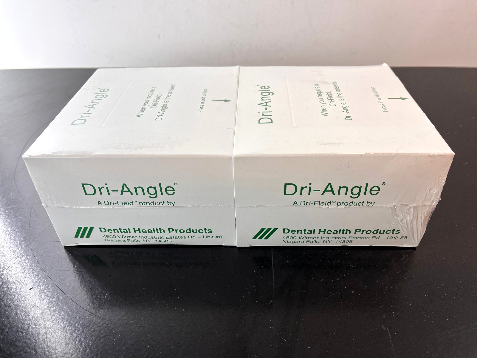 Dri-Field Dri-Angle 160 Large Plain (Set of 2 boxes) NIB New Shrink-wrapped