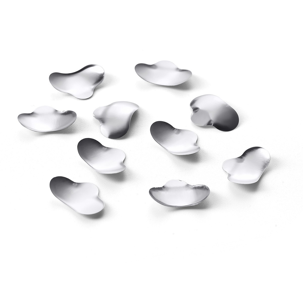 100pcs Dental Matrix Bands Sectional Contoured Metal Douban Matrices Wedges Ring
