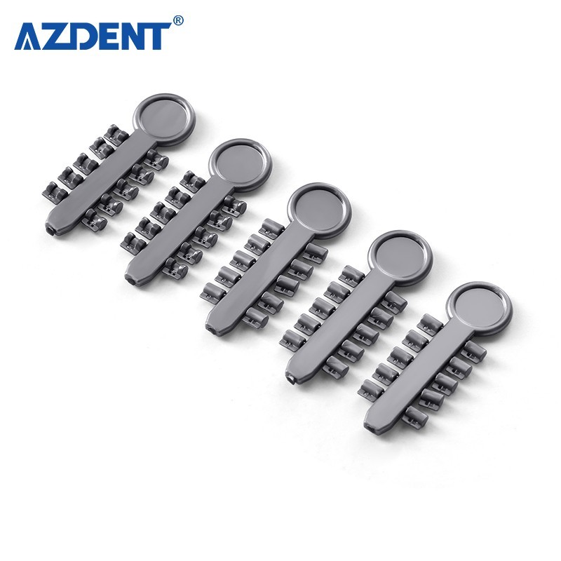 200pcs Dental Orthodontic Wire Bracket Rotation Occur Wedges Rubber High Elastic