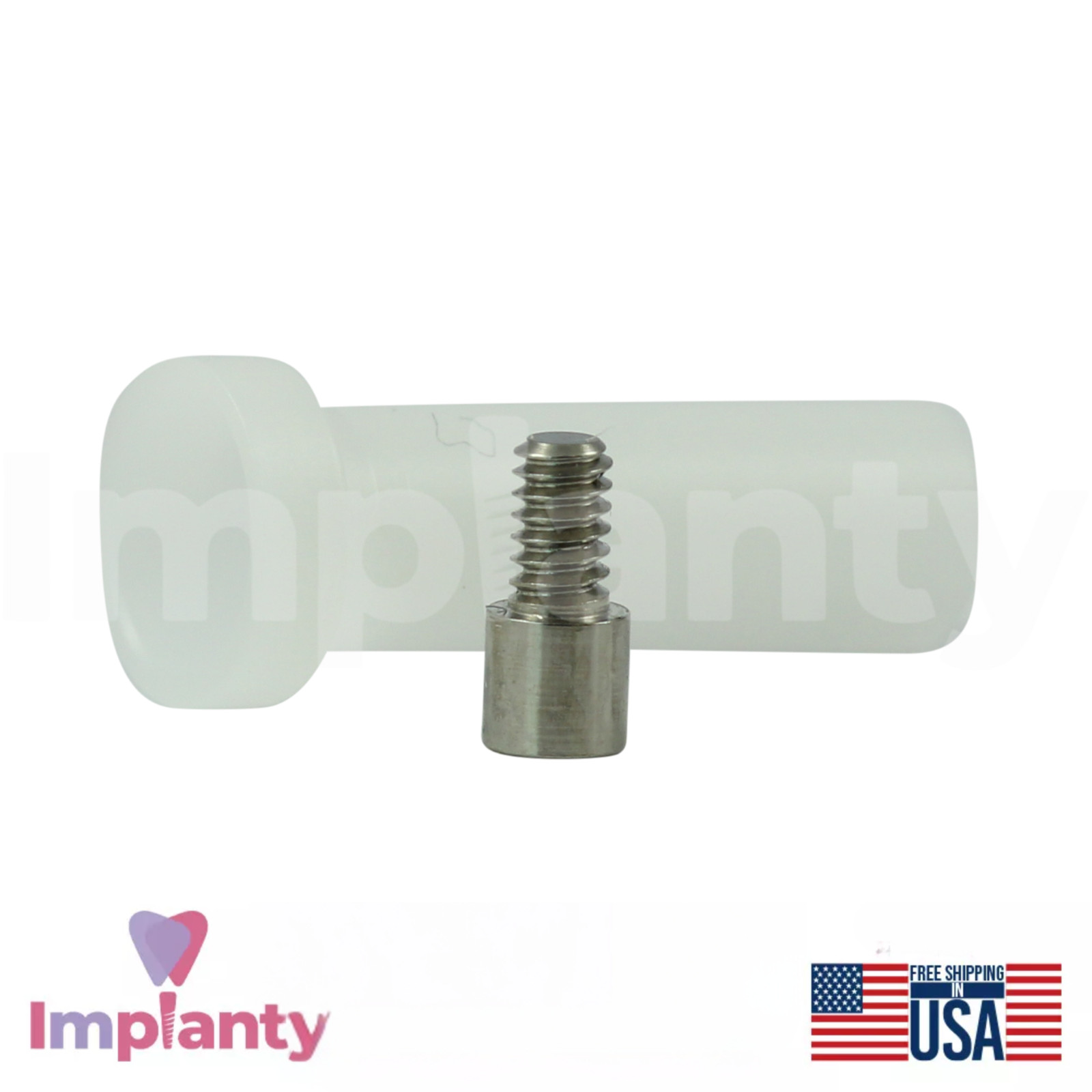 5x Straight Multi Unit 1.4 Plastic Sleeve Set Slim Platform Int Hex 2.0mm